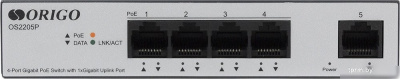 Неуправляемый коммутатор Origo OS2205P/60W/A1A 