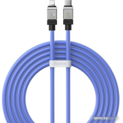 Кабель Baseus CoolPlay Series USB Type-C - Lightning (2 м, голубой) 