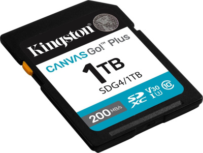 Карта памяти Kingston Canvas Go! Plus SDXC 1TB SDG4/1TB 