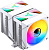 Кулер для процессора Jonsbo CR-1400 DV2 White 