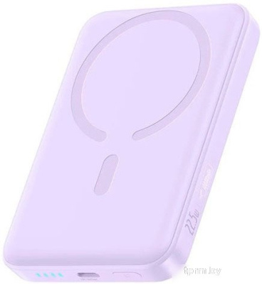 Внешний аккумулятор Baseus EnerFill FM11 Ultra-Mini Magnetic Power Bank 10000mAh (фиолетовый) 