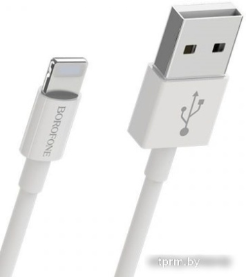 Кабель Borofone BX22 Lightning 1 м (белый) 