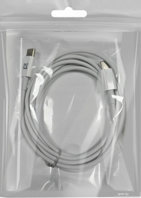 Defender F182 30 Вт USB Type-C - USB Type-C (2 м, белый) 