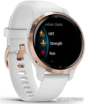 Garmin Venu 2S (розовое золото/белый) 