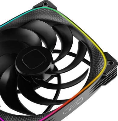 Вентилятор для корпуса Geometric Future Squama 2503R-14 (черный) 