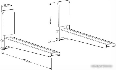 Кронштейн Holder MWS-2005 (металлик) 