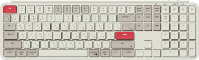 Клавиатура Keychron B6 Pro B6P-K13-RU (ретро красный) 