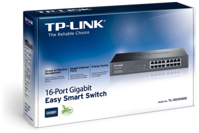 Коммутатор TP-Link TL-SG1016DE 