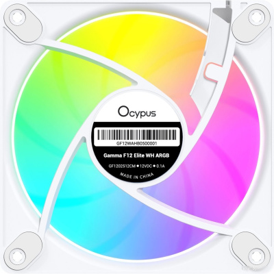 Ocypus Gamma F12 Elite WH ARGB 3IN1 