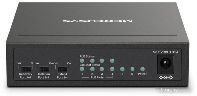 Неуправляемый коммутатор Mercusys MS106LP 