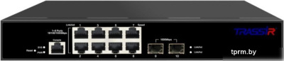 Управляемый коммутатор 2-го уровня TRASSIR TR-NS24102S-120-8PoE 
