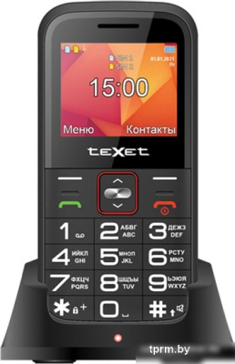 Мобильный телефон TeXet TM-B418 (черный) 
