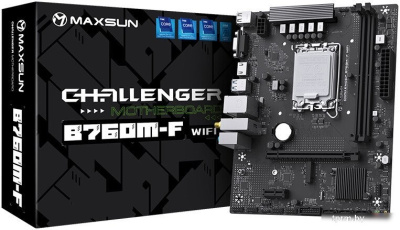 Материнская плата Maxsun Challenger B760M-F WiFi 