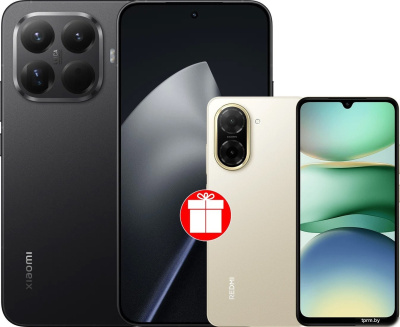 Телефон Xiaomi 15T Pro 12GB/256GB международная версия (черный) + Xiaomi Redmi A5 4GB/128GB (песочное золото) по акции 