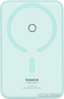 Baseus MagPro Magnetic Bracket Wireless Fast-Charging Power Bank 20W 5000mAh (мятный, китайская версия) 