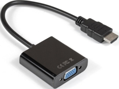 ExeGate HDMI - VGA EX-HDMIM-VGAF-0.15 (0.15 м, черный) 