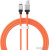 Кабель Baseus CoolPlay Series Fast Charging Data Cable 2.4A USB Type-A - Lightning (1 м, оранжевый) Кабель Baseus CoolPlay Series Fast Charging Data Cable 2.4A USB Type-A - Lightning (1 м, оранжевый)