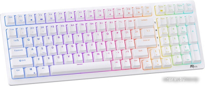 Клавиатура Royal Kludge RK98 RGB (белый, RK Brown) 