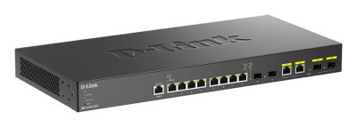 Управляемый коммутатор уровня 2+ D-Link DXS-1210-12TC/B1A 