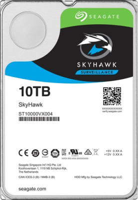 Жесткий диск Seagate SkyHawk AI 10TB ST10000VE000  Жесткий диск Seagate SkyHawk AI 10TB ST10000VE000