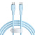 Baseus Pudding Series USB Type-C - USB Type-C (1.2 м, голубой) 
