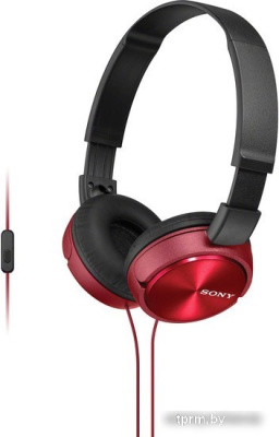 Наушники Sony MDR-ZX310AP (красный) 