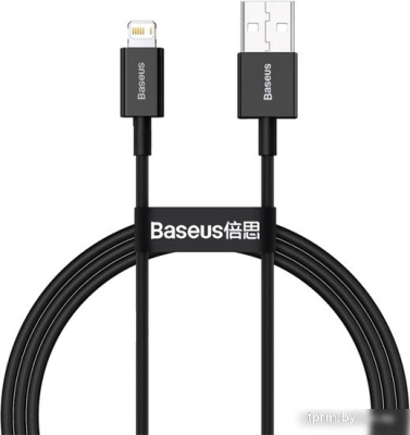 Кабель Baseus Superior USB Type-A - Lightning (1 м, черный) 