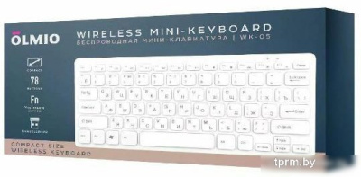 Клавиатура Olmio WK-05 (белый) 