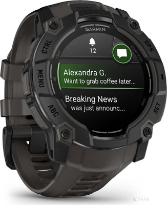 Умные часы Garmin Instinct 3 50 мм (черный) 