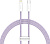 Кабель Baseus Lightning - USB Type-C CALD000105 (2 м, фиолетовый) 