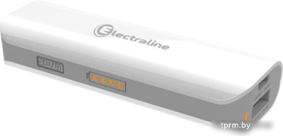 Портативное зарядное устройство Electraline 500331 2600mAh (белый) 
