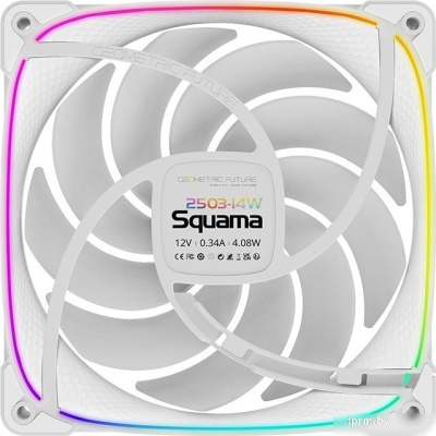 Вентилятор для корпуса Geometric Future Squama 2503-14 (белый) 