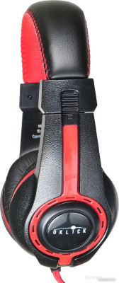 Наушники Oklick HS-L200 (черный/красный) 
