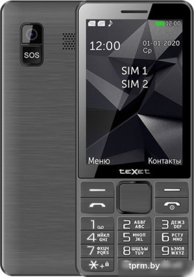 Мобильный телефон TeXet TM-D324 (черный) 