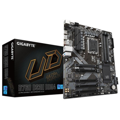 Материнская плата Gigabyte B760 DS3H DDR4 (rev. 1.0)  Материнская плата Gigabyte B760 DS3H DDR4 (rev. 1.0)