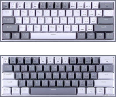 Клавиатура Redragon Fizz (Redragon Melt-Gold, серый/белый) 