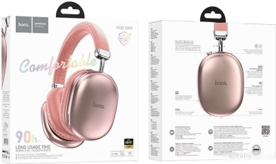 Наушники Hoco W35 Max (розовый) 