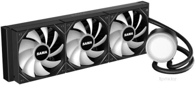 Система жидкостного охлаждения для процессора Sama L60 360 (черный) 