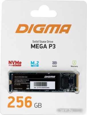 Digma Mega P3 256GB DGSM3256GP33T 