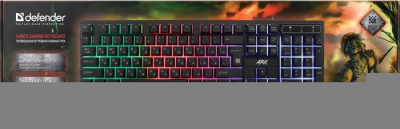 Клавиатура Defender Arx GK-196L RU 