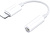 Адаптер Ugreen US212 30759 Lightning - 3.5 Jack (0.07 м, белый) 