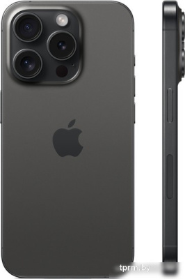 Смартфон Apple iPhone 15 Pro 512GB (черный титан) 