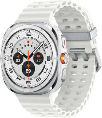 Умные часы Samsung Galaxy Watch Ultra 47 мм LTE (белый титан) 