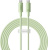 Кабель Baseus Habitat Series Fast Charging Cable 100W USB Type-C - USB Type-C (2 м, зеленый) 
