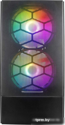 Корпус 1stPlayer Firebase X4-M-BK-2F1P-1F1 