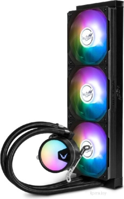 Система жидкостного охлаждения для процессора Valkyrie A360 ARGB (черный) 