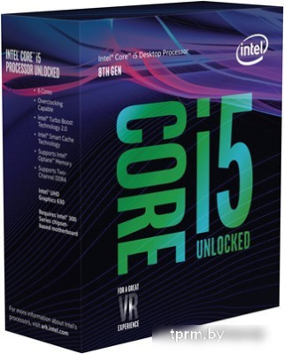 Процессор Intel Core i5-8600K (BOX, без кулера) 