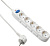 Удлинитель Electraline 62012 (1.5 м, белый) 
