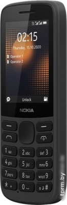 Мобильный телефон Nokia 215 4G (черный) 