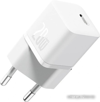Сетевое зарядное Baseus GaN5 Fast Charger Mini 1C 20W CCGN050102 (белый) 